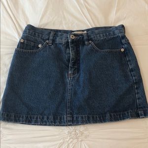 Mini Denim Skirt
